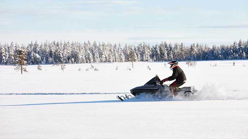 Snowmobiling